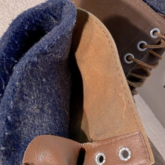 Vintage Kamik Leather Ankle Duck Boots 10 - Picture 9 of 11